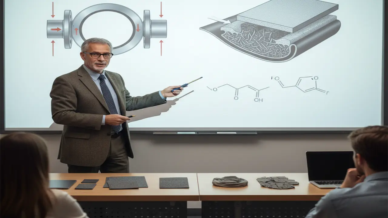 رفتار ورق منجید دار