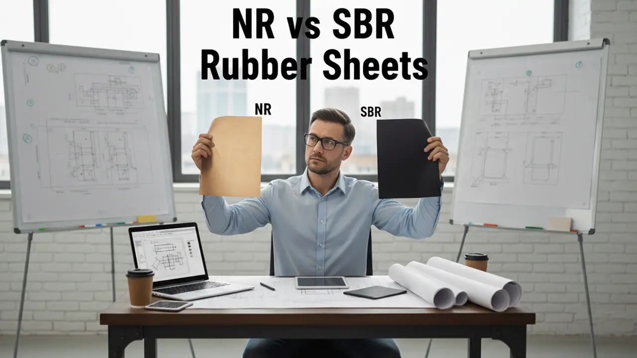تفاوت ورق لاستیکی NR و SBR