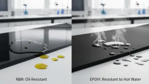 مقایسه ورق لاستیکی EPDM و NBR